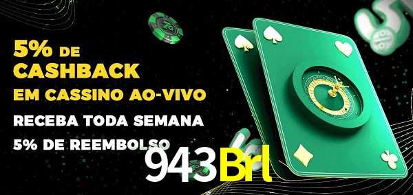 Promoções do cassino ao Vivo 943Brl